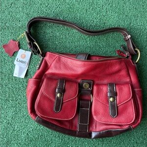 Luce Genuine Leather Handbag (Medium Size)